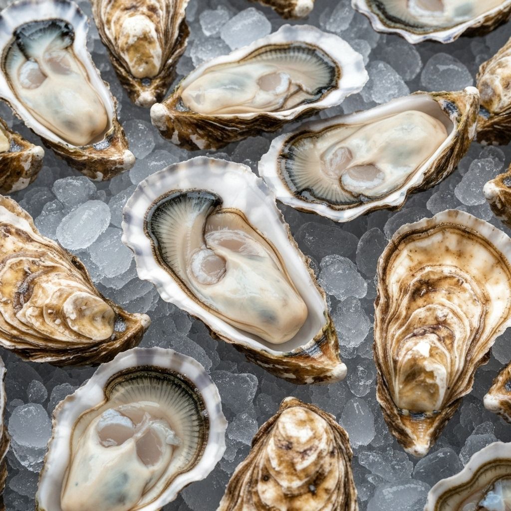 Sashimi-Grade Oysters